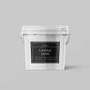 4.5kg/10 lb Pearled Candle Sand in Bulk Bucket +200 Wicks Included for Wedding Decor, Scent-Free Pearled White Wax, Non-Toxic Powder, Long-Lasting 600 Hours of Burning time, Ideal for Event Planners