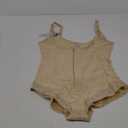 SHAPERX Women's Fajas Colombianas Shapewear Postpartum Tummy Control Body Shaper Butt Lifter Bodysuit (3X-Large, Beige)