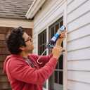 GE All Purpose Silicone Caulk, Clear, 10 fl oz Cartridge, 1 Pack - 100% Waterproof Silicone Sealant, Stronger Adhesion, Freeze & Sun Proof