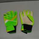 Jalunth Goalkeeper Goalie Soccer Gloves Kids Youth Goal Keeper Field Player Glove Boys Girls Embossed Anti-Slip Latex Palm Soft Pu Hand Back, Size 7 Suitable for 9-10 Years