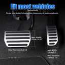 Gas and Brake Pedal Extenders for Short Drivers - Adjustable Length & Angle, Anti-Slip Metal Construction, Compatible with Cars, Go Karts & Ride-On Toys, Easy Installation & Universal Fit