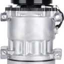 Air Conditioner AC Compressor with Clutch Fit for Dodge Dakota 2.5L 96-02, Fit for Jeep Cherokee 4.0L 97-01, for Cherokee 2.5L 1997-2000, for Wrangler 2.5L/4.0L 1997-1998