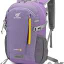 SKYSPER Small Hiking Backpack, 20L Lightweight Travel Backpacks Hiking Daypack for Women Men (Lantc20-purple)