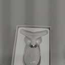 3-in-1 LED Facial Sculptor, 7 Color Face and Neck Massager Light Therapy for Skin Care, Firming, Smoothing (White)