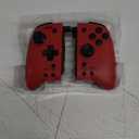 Hori Nintendo Switch Split Pad Pro (Red) Ergonomic Controller for Handheld Mode - Officially Licensed By Nintendo