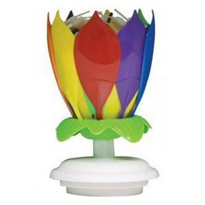 Flower B-Day Candle