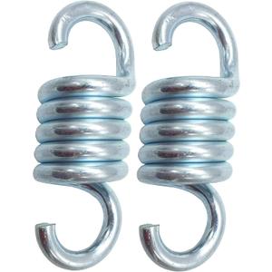 2pcs 4inches Hammock Chair Spring Heavy Duty Spring for Porch Swings Hanging Chairs and Hanging Swing 600lbs/pcs Weight Capacity