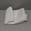 Mrs Awesome Embossed Microfiber Extra Long Shower Curtain Liner 71 x 96 inches, Soft Fabric Shower Curtain Washable and Water Repellent, 71x96, White