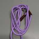 MayPaw Small Rope Dog Leash 6FT, 1/4-in Lightweight Pet Leash for Small Dogs/Puppy/Cats, Classic Colors Round Dog Lead(6ft*1/4",Purple)