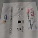 Fast Drying Stone Faucet Mat for Kitchen Sink with Raised Feet, Water Absorbent Diatomite Stone Sink Tray, Faucet Sink Splash Guard, Prevents Moisture Buildup, Durable Protector for Bathroom Counter (20" x 4", Dark Gray Style 1)