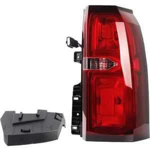 Dasbecan Passenger Side LED Tail Light Compatible with Chevy Tahoe Chevy Suburban 2015 2016 2017 2018 2019 2020 Replace 84467058 GM2800264 RH Taillamp Stop Taillights (Right)