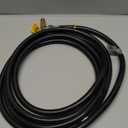 GASPRO 12FT RV Quick Connect Propane Hose with Elbow Adapter, For Blackstone 17" and 22" Griddle, Camp Chef Explorer, Outland Living Fire Bowl, Camping Grill, Portable Fire Pit