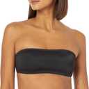 Amazon Essentials Womens Bandeau Swim Top (Medium, Washed Black)
