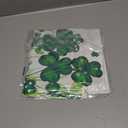 XCHI Watercolor Green Shamrocks Clovers St. Patrick's Day Tablecloth Rectangle Table Cloth Washable Table Covers for Indoor Dining Home Party Decorations 60x104 Inch