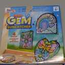 Klever Kits 4PCS Window Art Suncatcher Kits, Fun Gem Painting Kits, Diamond Art and Crafts for Boys Girls, Great Crafts Gift for Kids Birthdays Christmas Ages 6+