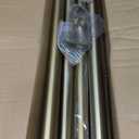 Oneach 2-Pack Heavy Duty Curtain Rods for Windows 28 to 48 Inch, 1 Inch Pole Adjustable Curtain Rod Set with Easy Installation and Modern Design (Antique Gold, 16 to 60 Inch)