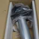 3 Inch Dryer Vent Cover Wall Vent Hood with Screen and Damper,Outdoor Dryer Vent Cover Outside Exhaust Vent Cover for Duct Bathroom Air Ventilation,Wall Mount Extractor Vent Cap,Galvanized Steel,Black