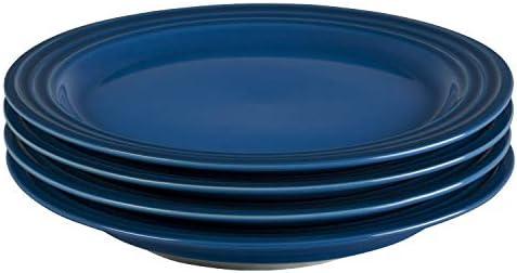 Le Creuset Stoneware Set of 4 Salad Plates, 8.5" each, Marseille