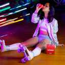 WineO Non Alcoholic Wine Sparkling Ros, Non-Alcoholic Wine, Low-Calorie, Low-Carb, Low-Sugar, Antioxidants, Hints of Ripe Cherries, Citrus, and Oak, 4-Pack (12 oz. cans)