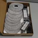 L20 Ultra/L20 Ultra Complete/L30 Ultra/L30 Ultra Complete Replacement Parts for Dreame Vacuum Cleaner, Accessory Kit: 2 Main Brushes, 6 Side Brushes, 4 HEPA Filters, 6 Dust Bags, 8 Wipes-Yivy 28PCS