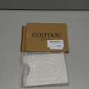 Eormoe Faucet Mat for Kitchen Sink - Wider Diatomite Fast Drying Stone Sink Tray, Super Absorbent, Prevents Moisture Buildup - Faucet Splash Guard for Bathroom Counter (Light Grey, 15x5.3inch)