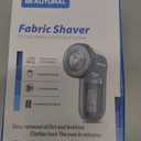 BEAUTURAL Fabric Shaver and Lint Remover, Sweater Defuzzer with 2-Speeds, 2 Replaceable Stainless Steel Blades, Battery Operated, Remove Clothes Fuzz, Lint Balls, Pills, Bobbles Gray