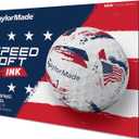 TaylorMade SpeedSoft Golf Balls, Maximum Distance with Ultra-Soft Feel, Perfect for Off The Tee and Around The Green