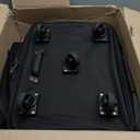 MILADA Expandable Luggage Bags for Travel Foldable Suitcase with Wheels Collapsible Rolling Travel Duffle Bag Lightweight Large Suitcases without Telescoping Handle, Black