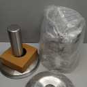 Drink Dispenser with Ice Chambers, Lemonade Tea Water Dispenser with Spigot, Stainless Steel Beverage Jar Jug, Perfect for Home Parties, Weddings, Gifts & Events (Silver, 3, Gallons)