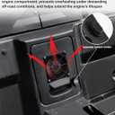 SAUTVS Engine Access Panel with Cooling Fan Assembly for 2014-2023 Polaris RZR XP 1000/ Turbo/RZR 900/Trail S 900 1000/2017 Ranger XP 1000 Accessories, Replace #5454122#5452376-070#5439787-070