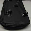 Foldable Travel Bag with Wheels, Extendable Tote Bag, Roller Expandable Luggage Compartment, Large Capacity Lightweight Luggage Bag, Waterproof for Men and Women(Black)