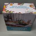 P&P CHEF Loaf Pan Set, 9 x 5 Inch Bread Pans, Stainless Steel Loaf Toast Baking Pans For Bread Meatloaf Lasagna Cake, Healthy & Non Toxic, Oven Safe& Easy Clean, (Silver, 8Pcs)