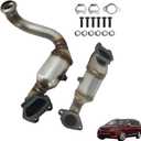 674-053 674-054 Left&Right Catalytic Converters Compatible with Chrysler Pacifica 2017-2021 For Chrysler Grand Caravan 2021 For Chrysler Voyager 2020-2021 3.6L V6