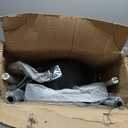 Medline 3-in-1 Steel Adjustable Bedside Commode w/ Microban Protection, Portable Bedside Toilet, 350 lb. Weight Capacity, Removable 7.5 QT. Bucket, Toilet Chair For Elderly, Tool-Free Assembly, Gray (Regular Seat)