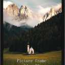 Giftgarden 14x22 Picture Frame Black, 14 by 22 Thin Poster Photo Frame for Wall Display, Single