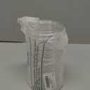 50 Pcs Clear Strawless Plastic Lids Fits for 12, 16, 20 and 24 oz Cups Disposable PET Sipper Cup Lids for Iced Coffee Milkshake Party Supplies (Transparent,98mm)