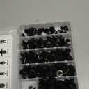 240 Piece Plastic Automotive Fastener Assortment Kit, Body Trim Rivets Push Connectors