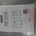 47.5'' Computer Desk with File Cabinet and Drawers, Storage Cabinet with Removable Shelf and Ventilation for CPU, Home Office Desk or Computer Workstation with Keyboard Tray, Grey