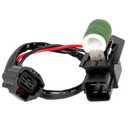 25881844 Engine Cooling Fan Resistor Fits for Cadillac CTS 2009-2014, for Cadillac SRX 2009, for Cadillac STS 2009-2011 Fan Motor Resistor
