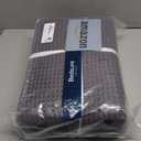 Bedsure Cotton Duvet Cover King - 100% Cotton Waffle Weave Coconut White Duvet Cover King Size, GentleSoft and Breathable Bedding Set for All Season, 3 Pieces, 104"x90"