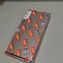 DISEN 6PCS 90 Teeth Ratcheting Wrench Set Double Box End Flex Head with Gray Nickel Coated Ratchet Wrench Set with Organizer, 12 Point 4 Swing Arc, CR-V Steel, for Home Daily Use, Gift for Man