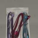 Teeind USB Type C Cable 2.1A Fast Charging: [90 Degree/6ft/3Pack] Nylon USB C Cord Right Angle Compatible with Samsung Galaxy S23/S22/9/Note 10, USB C Charger-Blue/Magenta/Purple