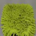 AIDEA Car Wash Mitt Microfiber, 1PK-Scratch-Free& Lint-Free, Premium Chenille Microfiber Mitt Car Wash Brush-Green Regular Size (7.12''X10.14'')