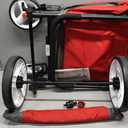 Radio Flyer Wagon for Kids, Baby Stroller, Outside Toys for Toddlers 1-3, Rolling Cart, Beach Cart with Wheels, Convertible Stroller Wagon for Kids Ages 1+ Years, Red, 24.4"D x 47.2"W x 41.3"H