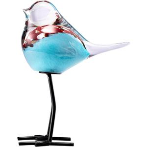 Glass Bird Figurines Art Collectible Ornaments Statue Figurines Modern Handmade Sculpture Home Decor (Bd-6)