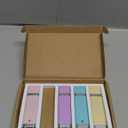 Aiibe 5 Pack 16GB 16G USB 2.0 Flash Drive Bright Thumb Drives Data Storage Memory Stick Portable Pen Jump Drives (16GB, 5 Mixed Colors: Blue Green Yellow Pink Purple)