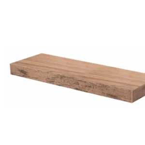 FLOATING SHELF BROWN COLOR DIMENSIONS 24 BY 8.5 BY 3
