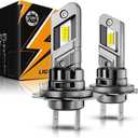 Auxbeam H7 Fog Light, 12000 LM 6500K, H7 Powersport Light for Off-Road Use or Fog Light-2 Pack, Whi