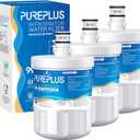PUREPLUS 5231JA2002A Replacement for LG LT500P, ADQ72910901, GEN11042FR-08, Kenmore 9890, 469890, HDX FML-1, ADQ72910907, LSC27925ST, LFX25974ST, LFX25973D, LFX25973ST Refrigerator Water Filter, 3 Pack