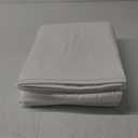 Maple&Stone Twin Flat Sheet 6 Pack, Premium Soft & Breathable, Brushed Microfiber Fabric, Anti-Shrinkage & Non-Fading, Bulk Flat Sheets Only Twin Size (White)